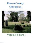 Obituaries - Volume B Part 1