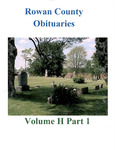 Obituaries - Volume H Part 1