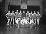 Morehead High School Basketball Team and Cheerleaders - Morehead, Kentucky by Roger W. Barbour