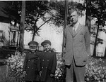 Matthew Sellers with sons Jack and Matt by Matthew B. Sellers