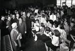 Johnson County - President Lyndon B Johnson visits a school by Stuart S. Sprague