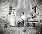 Magoffin County - Prepping Flax by Stuart S. Sprague and University of Kentucky