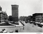 Fayette County - Courthouse Square by Stuart S. Sprague and Kentucky Historical Society.