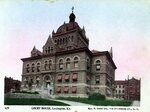 Fayette County - Cheapside Courthouse Post Card 2 by Stuart S. Sprague