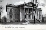 Fayette County - Lexington Public Library Post Card by Stuart S. Sprague