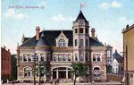 Fayette County - Post Office Post Card by Stuart S. Sprague