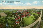 Fayette County - University of Kentucky Post Card by Stuart S. Sprague