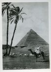 Cairo - The Chefren Pyramid by Lehnert & Landrock