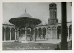 Cairo - The Courtyard of the Mosque Mohamed Ali by Lehnert & Landrock