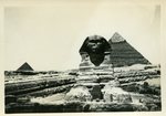 Sphinx and the Pyramids by Unknown