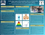 Quality Improvement of Documentation of the Use of Chlorhexidine (Hibiclens) in Patients with Central Venous Catheters by Britney Catron, Kaleigh Hobbs, Margaret Miles, Danielle Palmer, and Charles Rogers