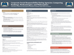 Corporate	Social	Responsibility	Rating	Agencies:	Comparing	 Rankings,	Methodologies,	and	Philosophies