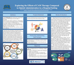 Exploring the Effects of CAM Therapy Compared to Opioid Administration in a Hospital Setting by Brian Witt, Aaron Hutchinson, Emily Rogers, and Sydney Logan