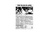 Trail Blazer - Volume 55, Number 23 by Morehead State University. Trail Blazer.